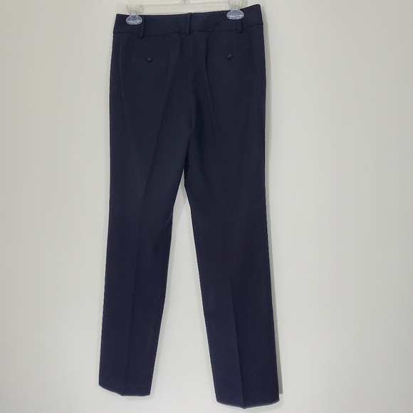 Talbots Petites Navy Stretch Pants, Size 4 - Picture 9 of 10